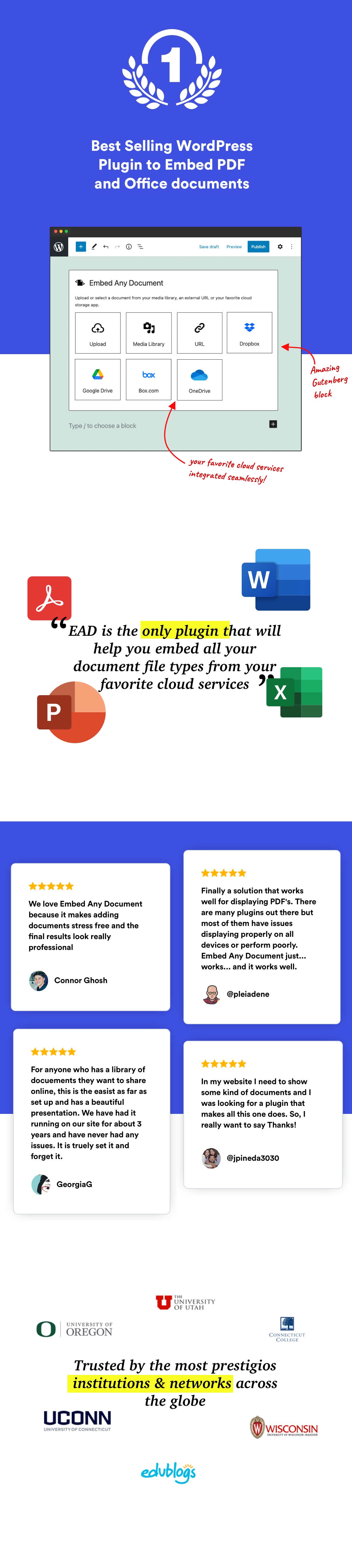 Embed Any Document Plus - WordPress Plugin - 3