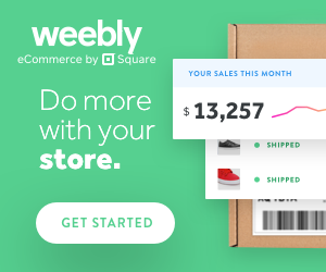 weebly ecommerce store and website builder