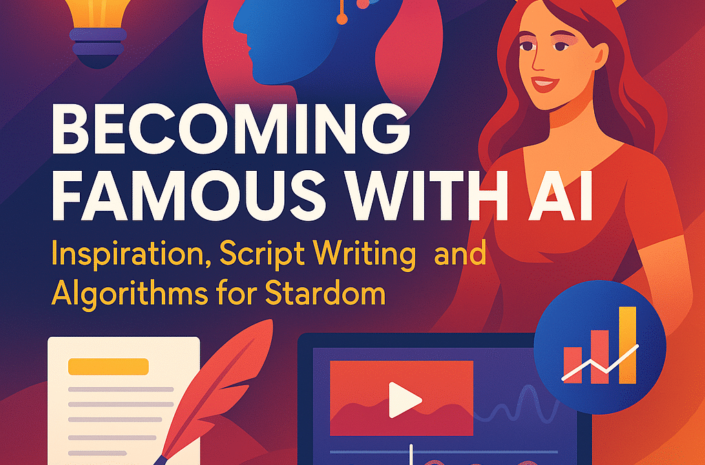 becoming famous with ai inspiration, script writing, and algorithms for stardom