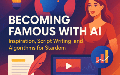 Becoming Famous With AI: Inspiration, Script Writing, and Algorithms for Stardom