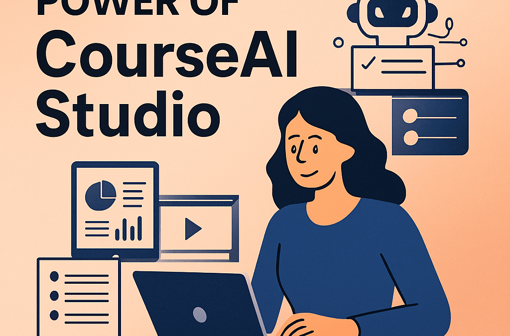 Harness the Power of CourseAI Studio: The Future of AI Course Creation