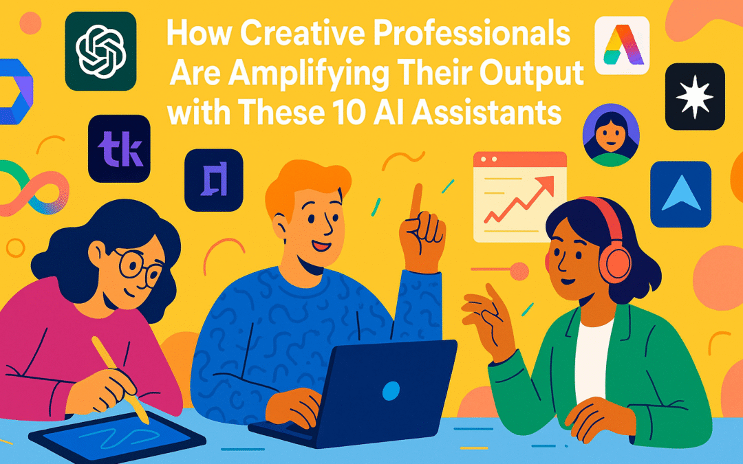 How Creative Professionals Are Amplifying Their Output with These 10 AI Assistants