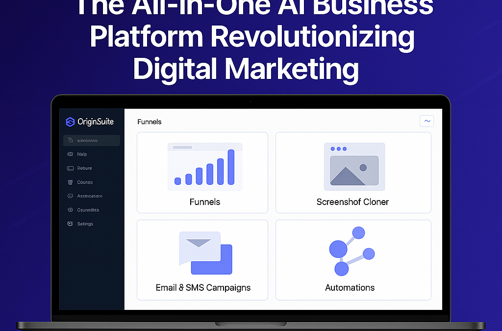 OriginSuite: The All-in-One AI Business Platform Revolutionizing Digital Marketing
