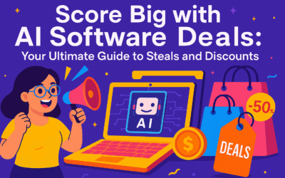 Score Big with AI Software Deals: Your Ultimate Guide to Steals and Discounts