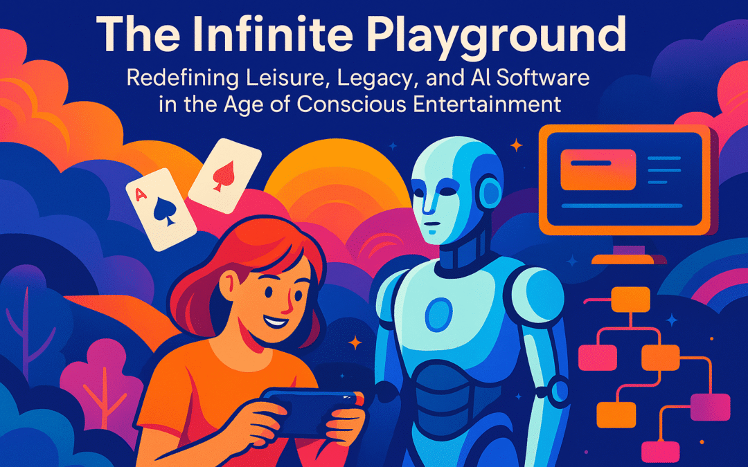 the infinite playground redefining leisure, legacy, and ai software in the age of conscious entertainment