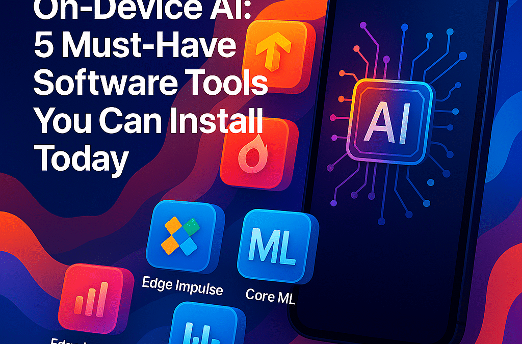 the rise of on device ai 5 must have software tools you can install today