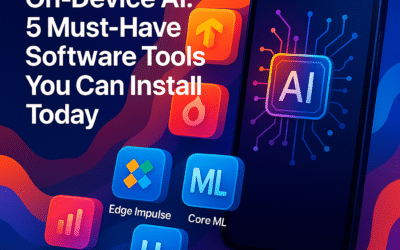 The Rise of On Device AI: 5 Must-Have Software Tools You Can Install Today