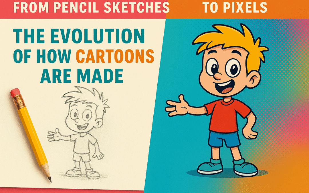 From Pencil Sketches to Pixels: The Evolution of How Cartoons Are Made
