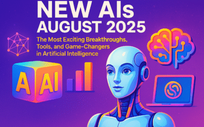 New AIs August 2025: The Most Exciting Breakthroughs, Tools, and Game-Changers in Artificial Intelligence