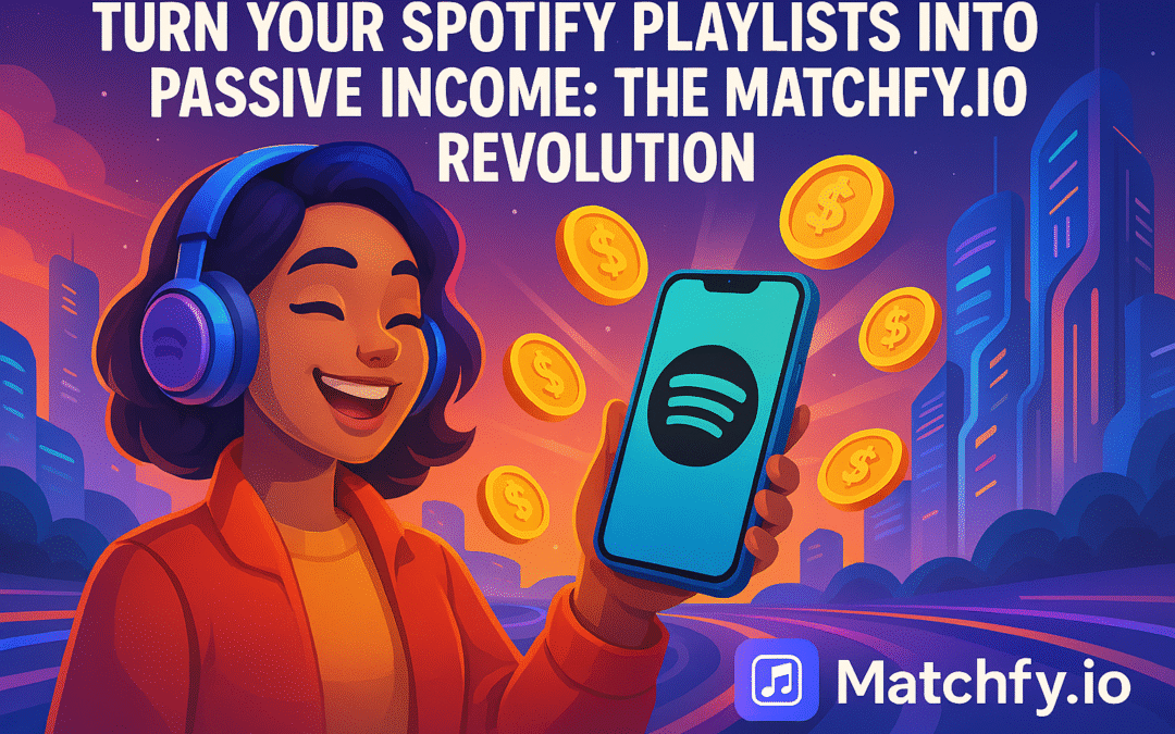 turn your spotify playlists into passive income the matchify.io revolution 3