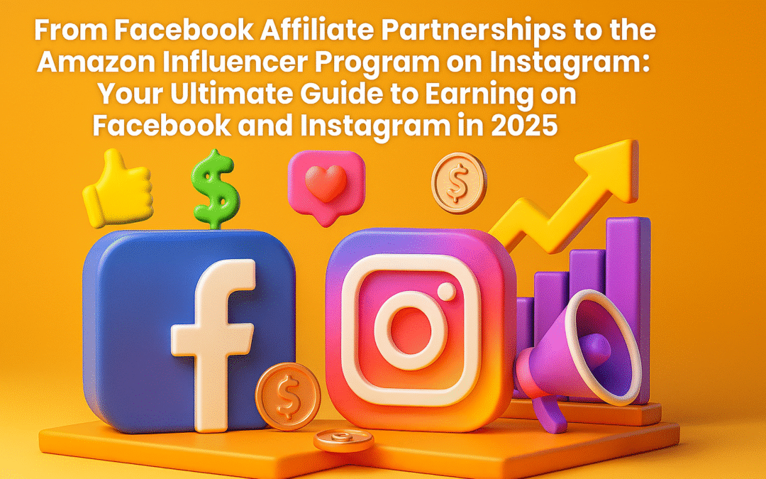 From Facebook Affiliate Partnerships to the Amazon Influencer Program on Instagram: Your Ultimate Guide to Earning on Facebook and Instagram in 2025