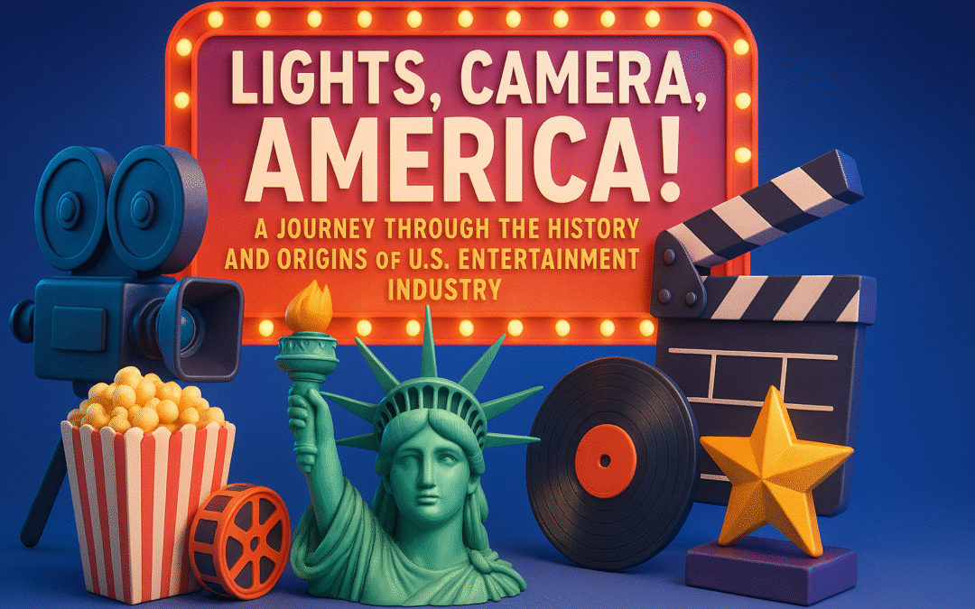 Lights, Camera, America! A Journey Through the History and Origins of the US Entertainment Industry