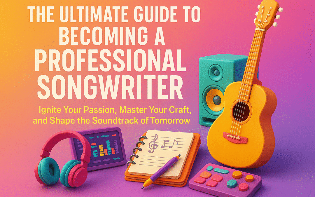 The Ultimate Guide to Becoming a Professional Songwriter: Ignite Your Passion, Master Your Craft, and Shape the Soundtrack of Tomorrow