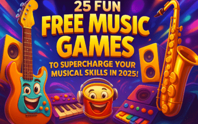 25 Fun Free Music Games to Supercharge Your Musical Skills in 2025!