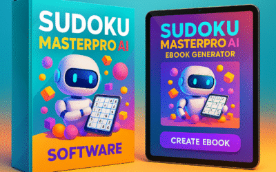 Sudoku MasterPro AI Software and Ebook Generator