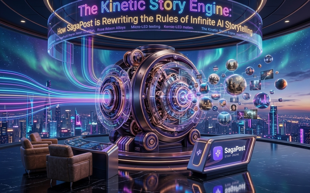 The Kinetic Story Engine: How SagaPost is Rewriting the Rules of Infinite AI Storytelling