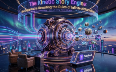 The Kinetic Story Engine: How SagaPost is Rewriting the Rules of Infinite AI Storytelling
